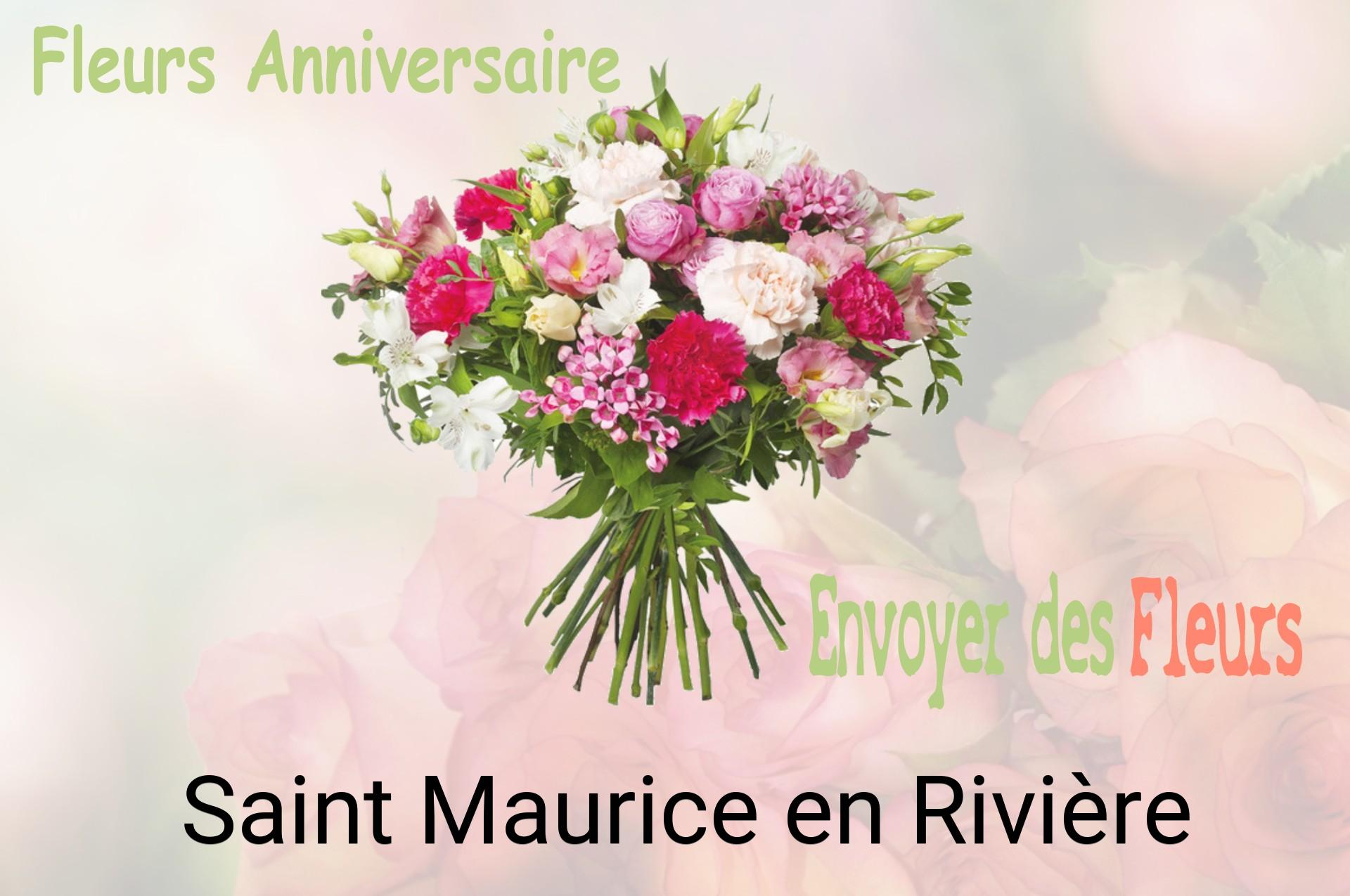Bouquet de fleurs d’anniversaire livré à Saint-Maurice-en-Rivière