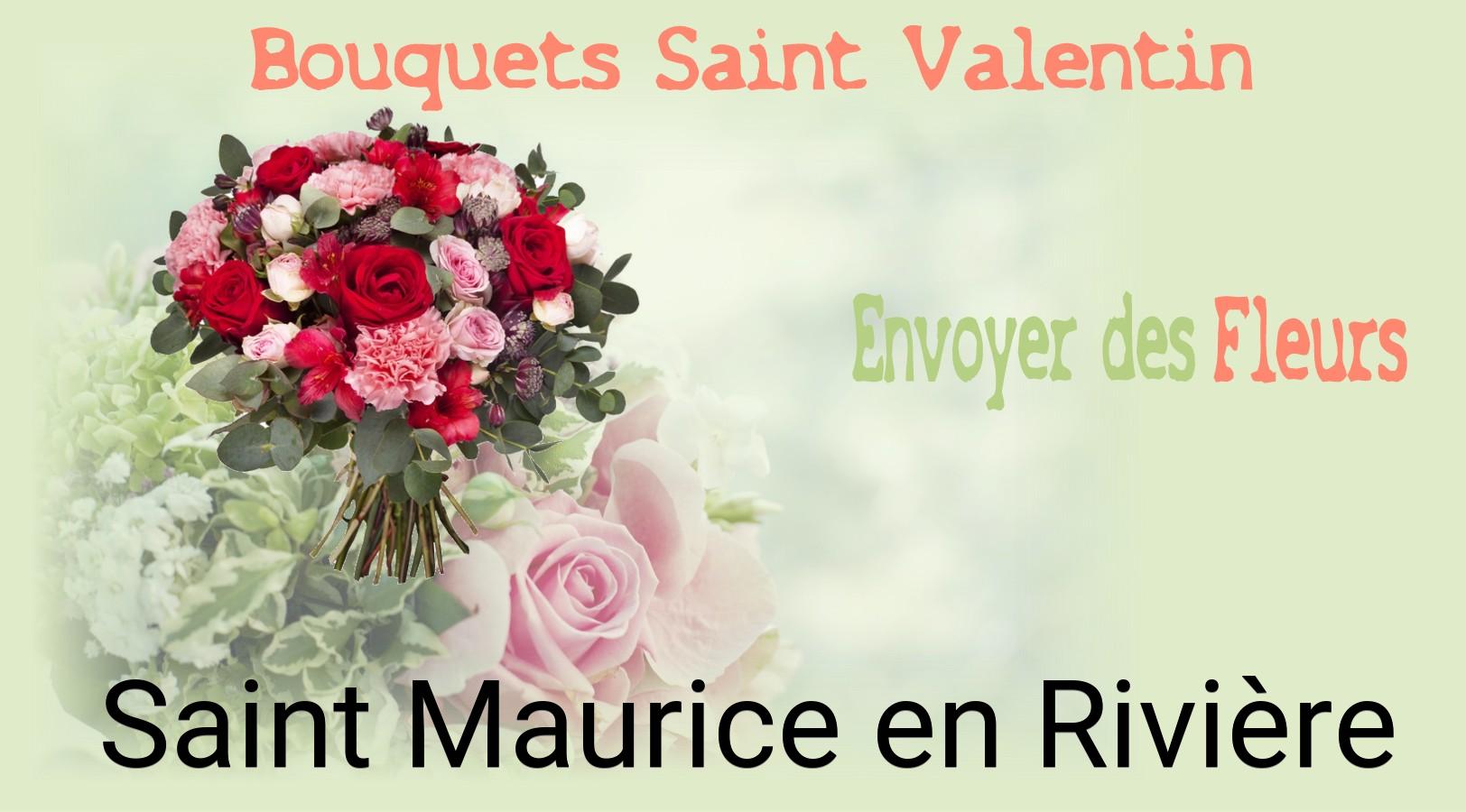 Roses de Saint-Valentin livrées à Saint-Maurice-en-Rivière